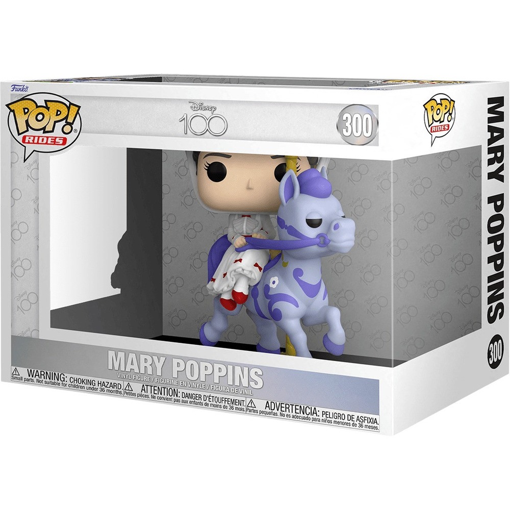 Funko Pop Rides Disney Mary Poppins #300 Disney 100 Vinyl Figure 67974